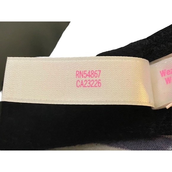 Victoria Secret PINK logo printed‎ underwire lightly padded Bra Sz 32DD - Picture 8 of 10